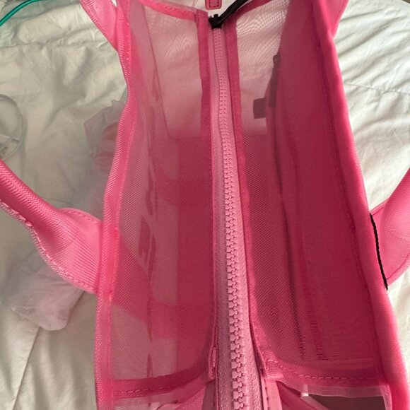NWT's "Candy Pink" Marc Jacobs Mesh Tote Bag - Picture 10 of 13